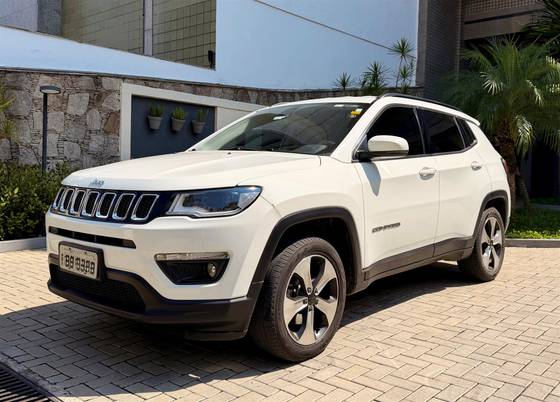 JEEP COMPASS 2.0 16V FLEX LONGITUDE AUTOMÁTICO JEEP COMPASS 2.0 16V FLEX LONGITUDE AUTOMÁTICO